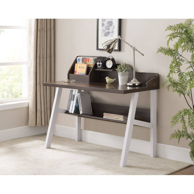 Gracie Oaks Tamara Contemporary Writing Desk Wayfair